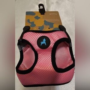 Gooby Everyday Pink Mesh Vest Harness (2XS)